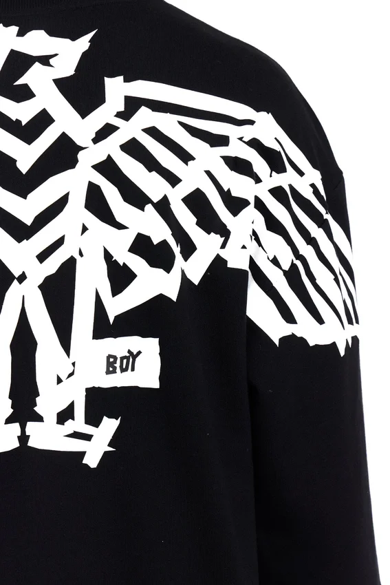 Boy Backprint Tape Eagle Sweatshirt