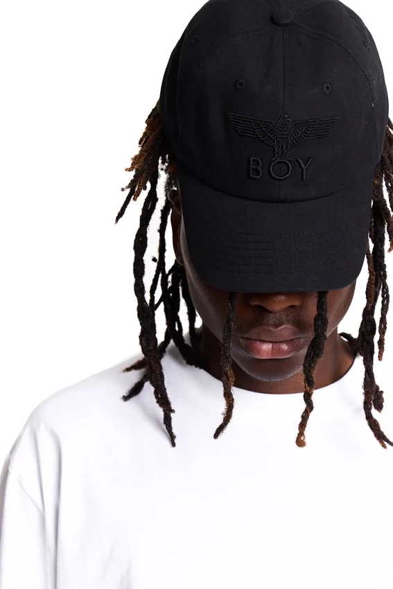 Boy Eagle Cap Black/Black