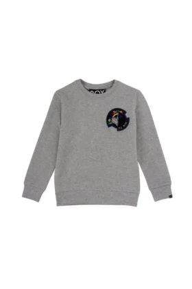 Boy Kids Badge Sweatshirt