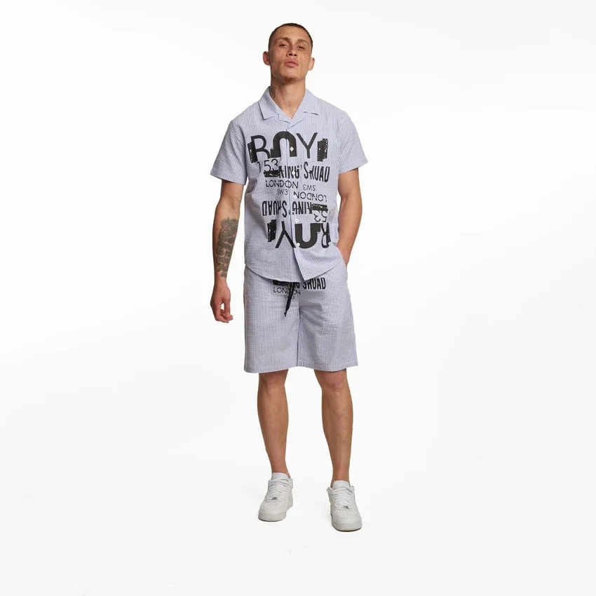 Boy Kr Seersucker Shirt