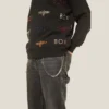 Boy Mania Embroidery Sweatshirt