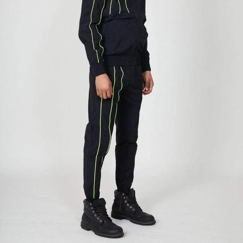 Boy Piping Nylon Joggers