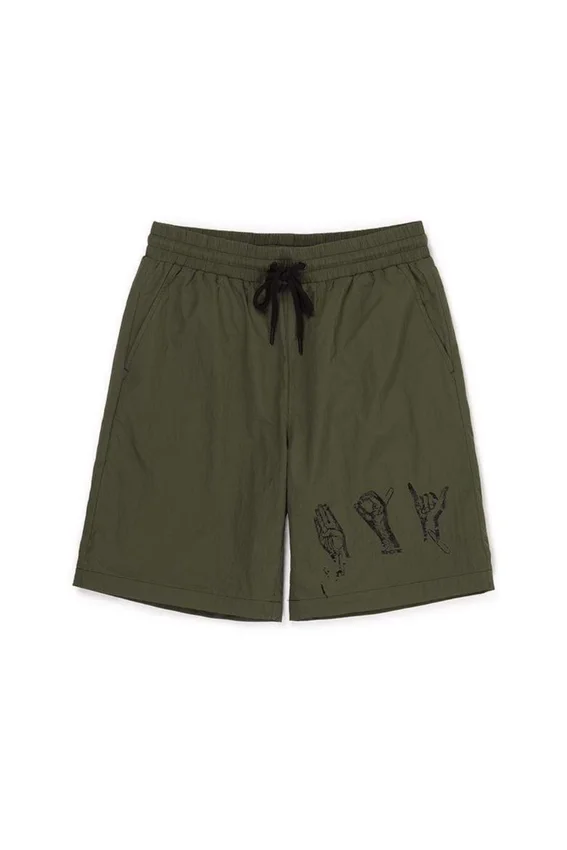 Boy Sign Nylon Shorts