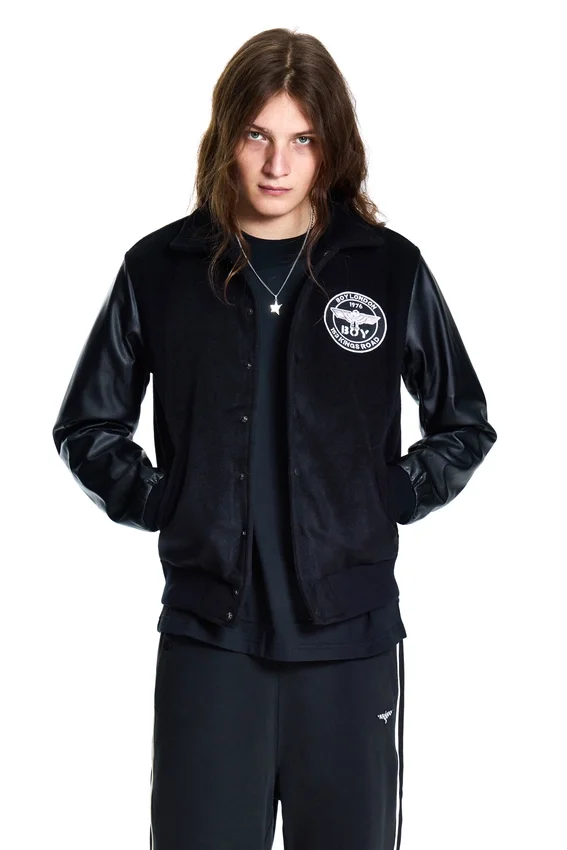 Boy Sloane Varsity Bomber Jacket