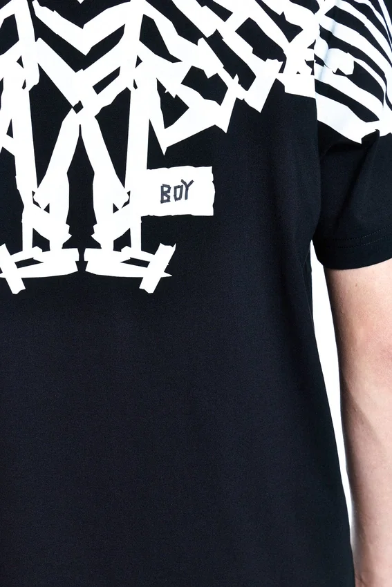 Boy Tape Eagle Backprint T-Shirt