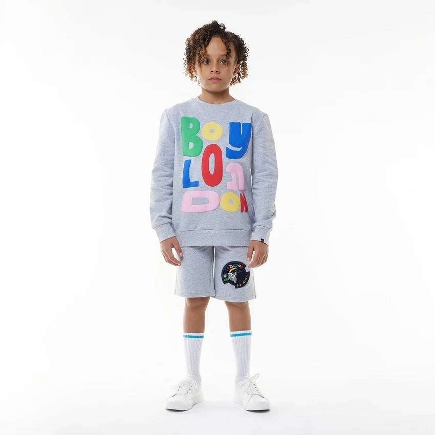 Boys Kids Badge Shorts