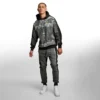 Denim Graphic Hoodie