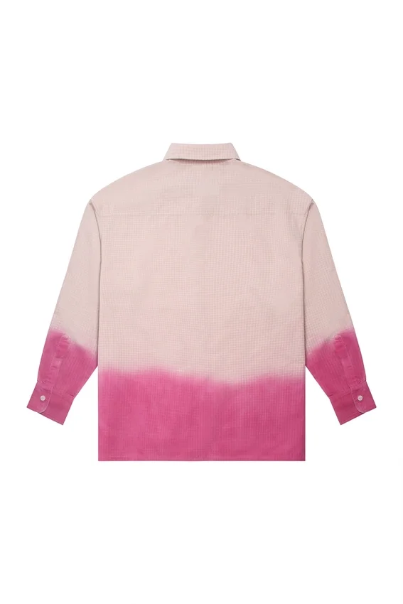 Dip Dye Check Shirt