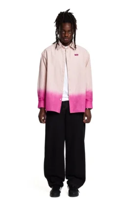 Dip Dye Check Shirt