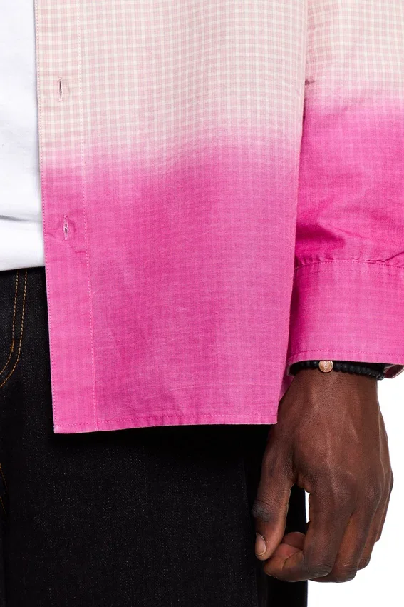 Dip Dye Check Shirt