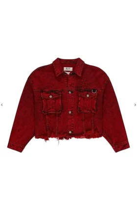 Future Boy Boxy Denim Trucker Jacket