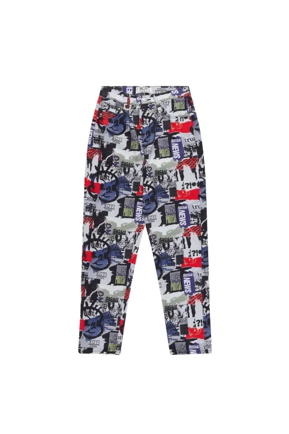 Kings Road Graffiti Denim Jeans