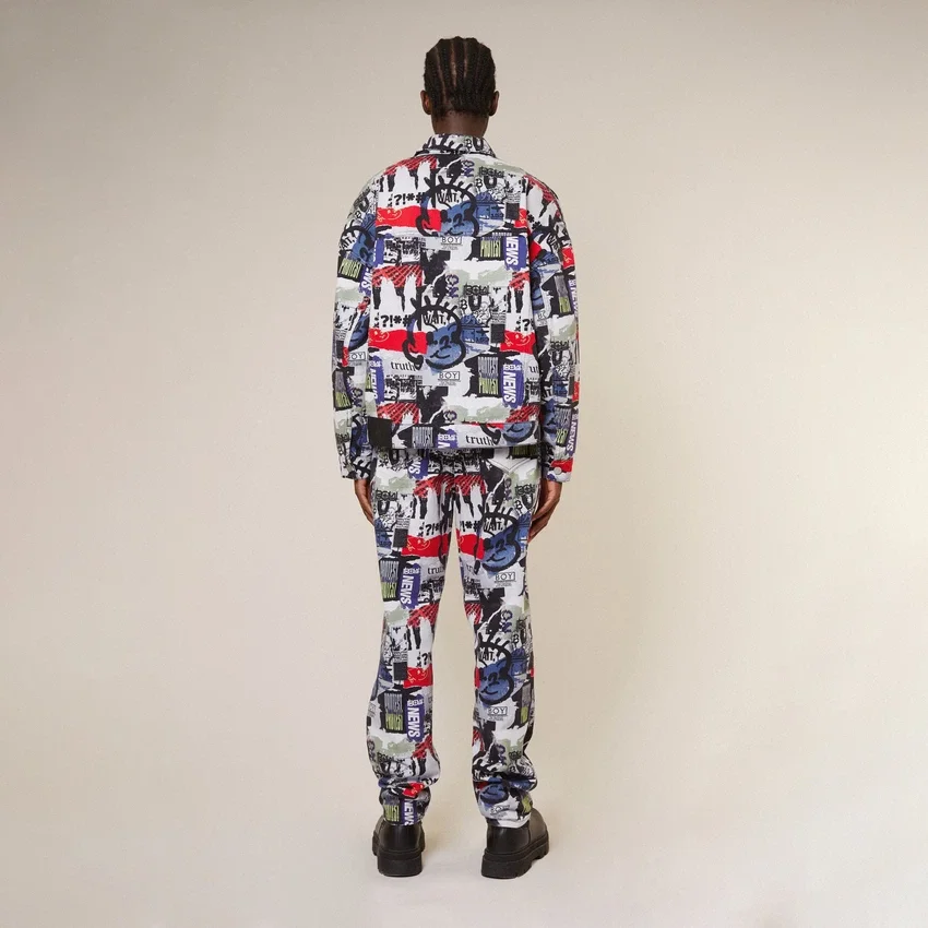 Kings Road Graffiti Denim Jeans