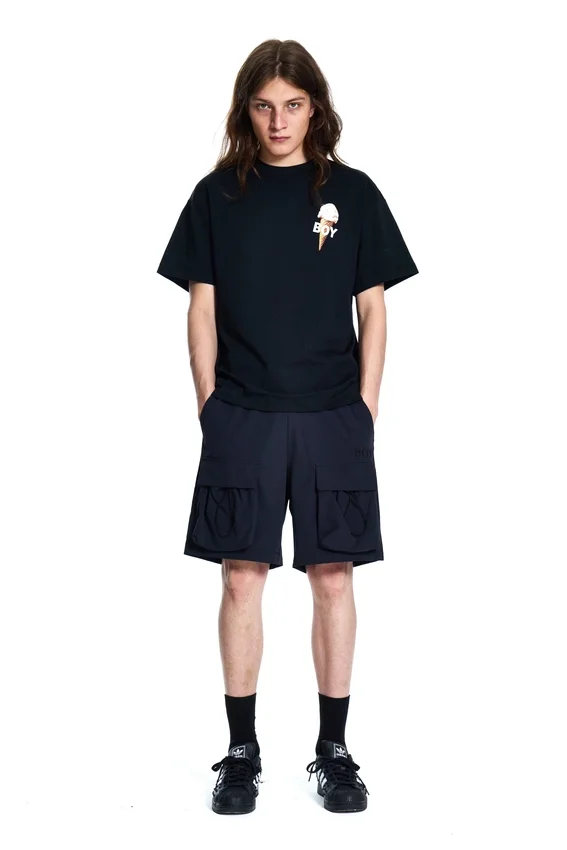 Nylon Cargo Shorts