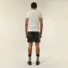 Open Mesh Knitted Polo T-Shirt