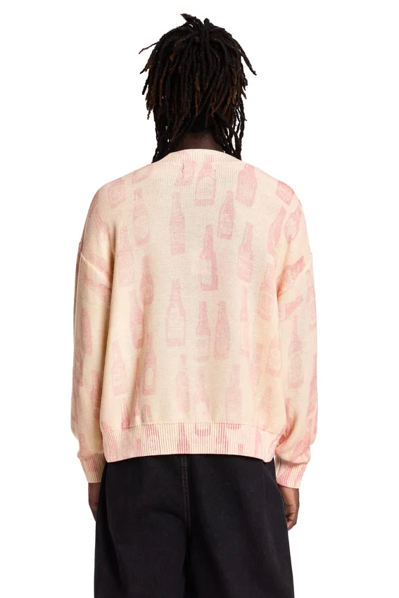 Pink Bottle Knit