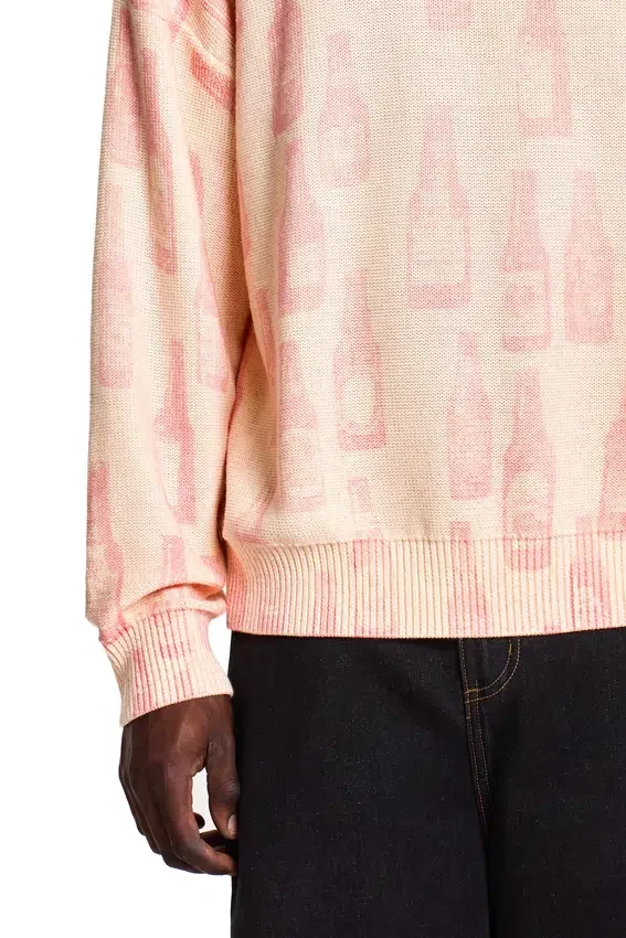 Pink Bottle Knit