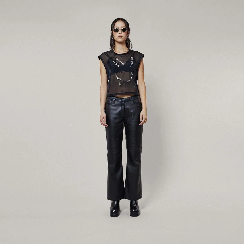 Playboy X Boy Embellished Top