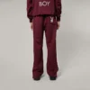 Playboy X Boy Wide Leg Nylon Track Pants