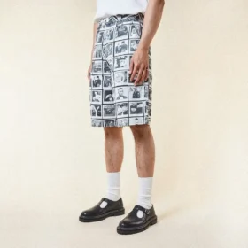 Polaroid Memories Denim Shorts