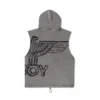Stencil Short Sleeve Hood