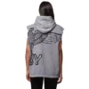 Stencil Short Sleeve Hood