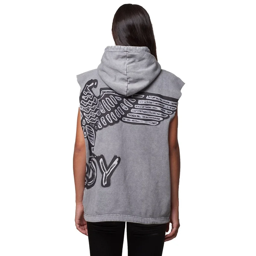 Stencil Short Sleeve Hood