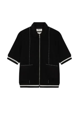 Zipped Terry Shirt