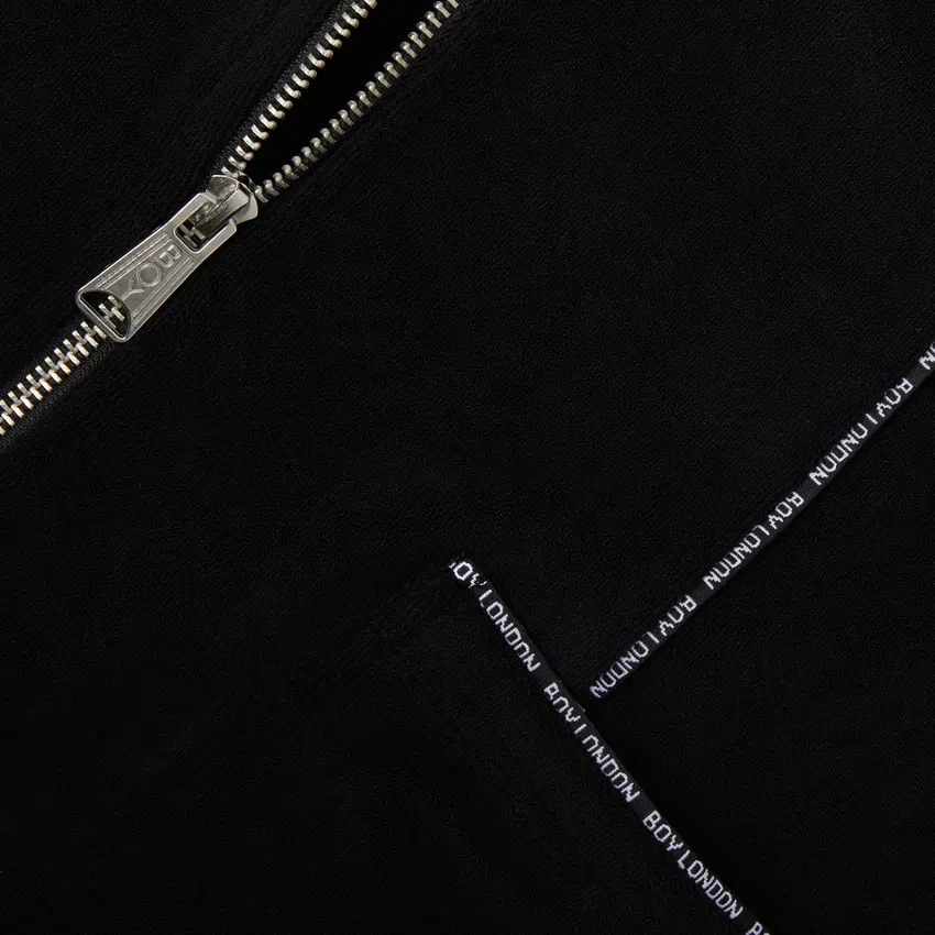Zipped Terry Shirt