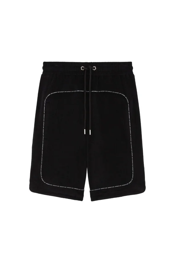 Zipped Terry Shorts